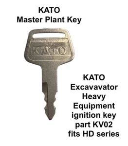 Equipo pesado KATO KV02 excavadoras llave planta maestra se adapta a excavadoras serie HD - Imagen 1 de 1