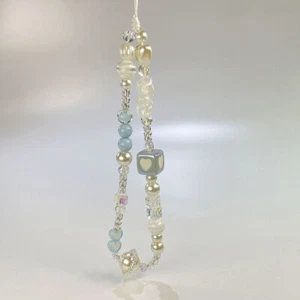 Y2K Aesthetic Beaded Mobile Phone Chain Fashion Wrist Strap Phone Lanyard - Zdjęcie 1 z 6