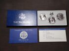 1983 US MINT COINS 3 OLYMPIC SILVER DOLLARS P D S COLLECTOR SET in BOX