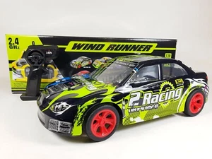 RC Turbo Subaru Impreza STI batería 1:10 coche de deriva 2x4 RTR modelo pez volador juguete - Imagen 1 de 12