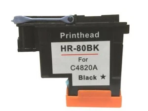 Imprimantes Reman HP 80 noir tête d'impression C4820A Designjet 1050c plus 1055 cm 1055 cm - Photo 1/1