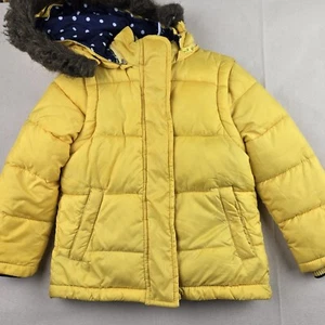 Mini Boden 2 In 1 Puffer Jacket 3-4y, 4Y Yellow - Picture 1 of 15