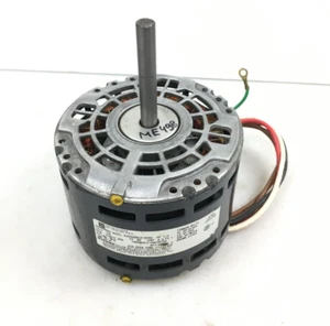 EMERSON KA55HXNLH-6996 Blower Motor 1/3 HP 1075 RPM 2 SPD 120 V used #ME498 - Picture 1 of 4