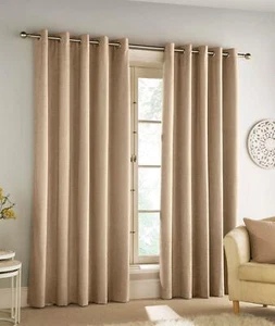 Cortinas para ojales Savoy Sand Blackout - Imagen 1 de 14