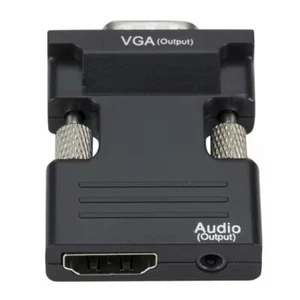 HDMI zu auf VGA mit Audio Output Cable Converter Adapter 1080P - Bild 1 von 4