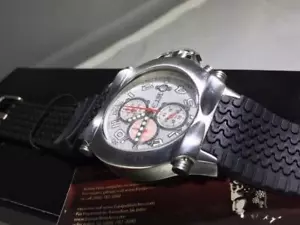 Equipe Rollbar Herren grau Zifferblatt Uhr Q602 - Bild 1 von 8