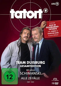 29x Schimanski TATORT DUISBURG 40 Jahre RUHRPOTT Gesamtedition 15 DVD BOX NEU - Bild 1 von 1