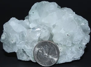 XL India Apophylite Cluster / 3.39" (86.10 mm) / 8.50 oz (240.97 gr) 3303 - Imagen 1 de 11