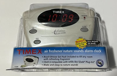 Timex Air Freshener Nature Sounds Alarm Clock w/Gel-Pack - Image 1 of 4