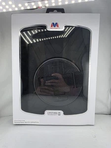 MYBAT Samsung Tab A 10.1 T510 Black/Black RotaTable Stand Case Cover Wristband - Zdjęcie 1 z 6