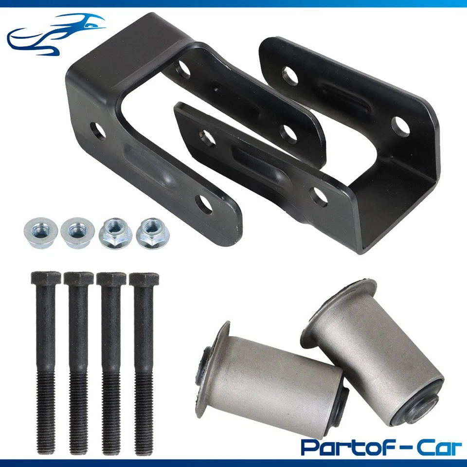 Leaf Spring Shackle Rear LH+RH For GMC S-15 Sonoma & Chevy S10 Pickup 1994-2004 - Image 1 of 4