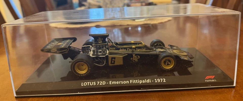 Lotus 72d 1972 JPS John Player Special Emerson Fittipaldi Scala 1:24 - Immagine 1 di 1