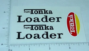 Mighty Tonka Loader Sticker Set TK-024 - Picture 1 of 1