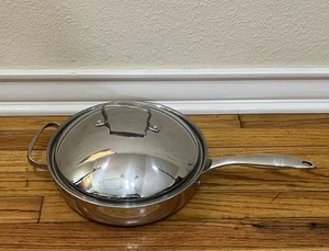 Tools of the Trade Belgique w/Copper Bottom 3Qt/9.5" Pan with Lid - Picture 1 of 12