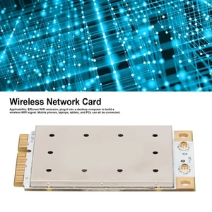 Network Card 802.11a/b/g/n MINI PCIE High Speed Plug And Play Wireless Networ FY - Afbeelding 1 van 22