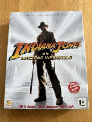 Indiana Jones and the Infernal Machine - PC  - 2001 French. Francais - Image 1 of 2
