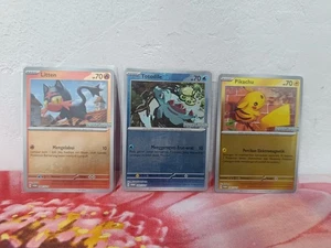 Carta Pokemon Versione Indonesia Pikachu Litten Totodile Paradoks Andalan SET 3 - Foto 1 di 5