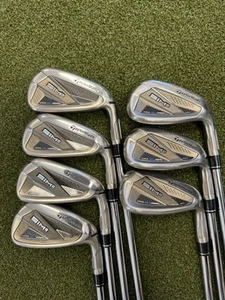 TaylorMade SIM2 Max 5-PW,AW Iron Set Regular Flex RH KBS Max MT Regular Flex 85 - Picture 1 of 7