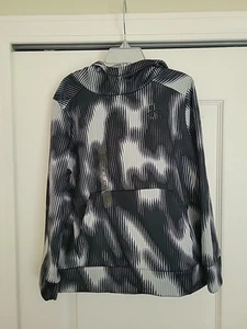 Under Armour Kids' Fleece Printed Hoodie - XSmall Black Pattern - NWT - Picture 1 of 4