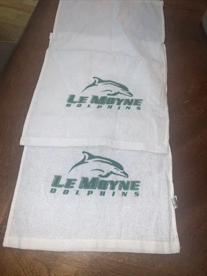 Полотенца для рук Le Moyne College Dolphins Port & Company 100% хлопок новые - Изображение 1 из 4