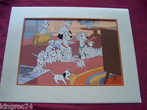 NEU!-1999-Exklusiv-LE@ Disney Store only-"ONEHUNDERT AND ONE DALMATINER" Litho - Bild 1 von 1