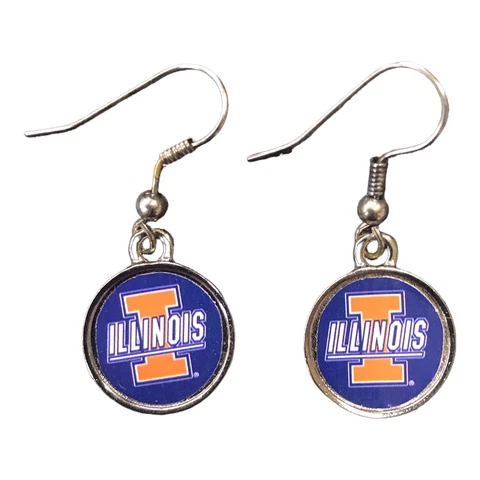 NCAA Circle Dangle Earrings Cover