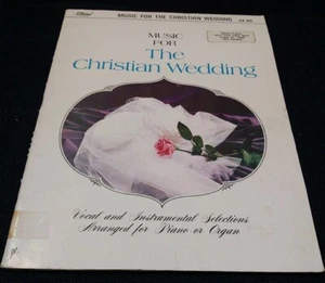 Musik für die christliche Hochzeit Gesang & Instrumental Klavierorgel 1968 - Bild 1 von 9