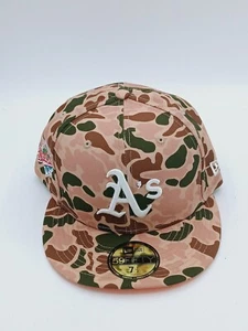 Oakland Athletics New Era Duck Camo 1989 World Series 59fifty eng anliegende Mütze 7 1/2. - Bild 1 von 8