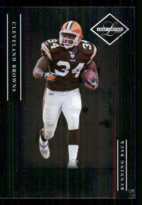 2006 Leaf Limited #20 Reuben Droughns /799 - Image 1 of 2