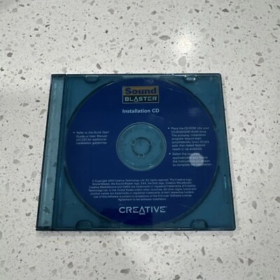 Creative Sound Blaster Live! 24-bit Installation CD - Image 1 of 2