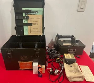 Radiation Detector US Navy Radiac Set AN/PDR-27C  With Case - Picture 1 of 24
