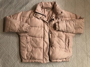 light before dark teddy puffer jacket