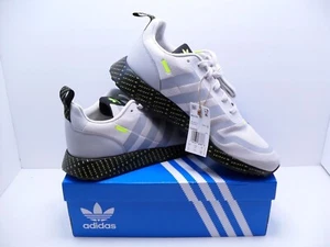 Adidas Mufti GV8282 Herren Sneaker Farbe Grau/Grün Größe 13 Neu - Bild 1 von 5