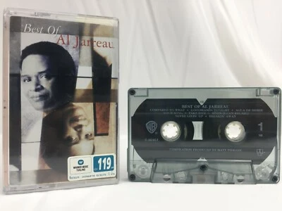 Al Jarreau Best Of Al Jarreau Cassette Tape (Warner Bros. Records 1996) - Image 1 of 3