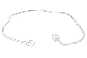 RADIATOR HOSE 1848679 OE FORD I - Picture 1 of 3