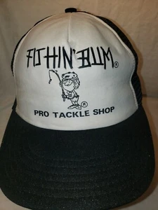 Gorra Fishin Bum Pro Tackle Shop Hecha en EE. UU. Camionero Ball - Imagen 1 de 6
