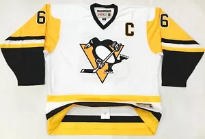 CCM Heroes Hockey Pittsburgh Penguins LEMIEUX #66 NHL Hockey Trikot Gr. 54 weiß - Bild 1 von 11