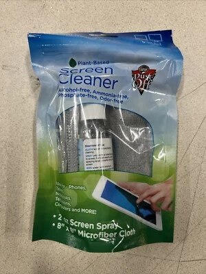 Dust-Off DPTC Electronics Screen Cleaning Kit 2 Oz Spray With Microfiber Cloth - Image 1 of 2