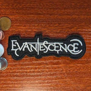 Evanescence Band Patch Punk Emo Rock Alternative Embroidered Iron On 1.75x4.25" - Picture 1 of 3