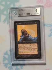 MTG Drain Life Beta MINT Black Common Graded BGS 9 CARD  (8631)