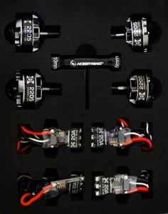 HobbyWing XRotor Micro 20A ESC / Brushless Motor 2205-2300KV Combo FPV Racing - Picture 1 of 3