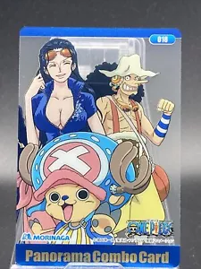 Robin & Chopper & Usopp One Piece Wafer Card Morinaga Japanese NO.18 - Picture 1 of 11