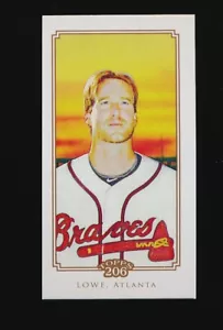 DEREK LOWE ⚾ 2010 Topps 206 Mini Piedmont #107 Atlanta Braves - Picture 1 of 2