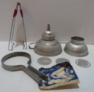 VINTAGE METALL EINMACHWERKZEUGE PRIMITIVES ANLEITUNGSBUCH, TRICHTER, ZANGE USW... - Bild 1 von 8