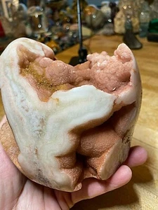 Rare Pink Amethyst Crystal Mineral Gemstone High Polished Finish Specimen 043 - Picture 1 of 12