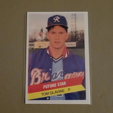 1987 TCMA International League All-Stars Tom Glavine #32 Richmond Braves