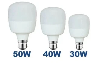 30w 40w 50w Extra Brillante Día Frío Blanco LED Luz Forma de T Bombilla Ahorro Energía b22 - Imagen 1 de 3