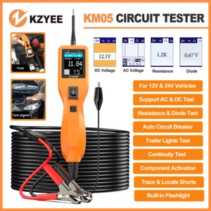 KZYEE KM05 12V 24V AC DC Super Power Circuit Probe Test Overload Protection Tool - Picture 1 of 17