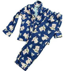 Star Wars Baby Yoda Long Sleeve Pajama Set, 2-Piece Boy's Size 4/5 - Picture 1 of 4