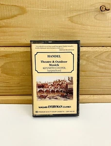 Vintage Handel Theatre Outdoor Musick Classical Cassette Tape 1978 Vanguard - Picture 1 of 1